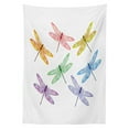 thumbnail image 3 of Ambesonne Dragonfly Tablecloth Rectangular Table Cover, Fantasy Bugs Pattern, 60"x90", Multicolor, 3 of 4