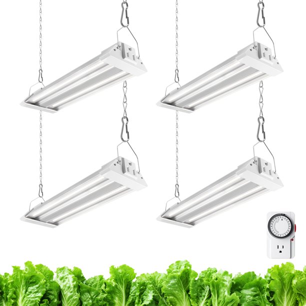 Grow Light Barrina TX18, 30 cm, 72 W, 5000 K, espectro completo, paquete de 4