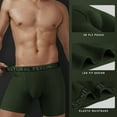 thumbnail image 3 of Natural Feelings Mens Underwear Boxer Briefs Cotton Underwear For Men Pack, 5 Pack, 3 of 7