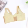 thumbnail image 5 of Sports Bras for Women Wireless Lifting Support Anti Sagging Comfort Push Up Bra Push Up Bra White M, 5 of 6