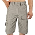 thumbnail image 4 of Aimik Tactical Cargo Shorts for Men with Large Pocket Mens Work Shorts Summer Durable Utility Shorts for Work or Outdoor, 4 of 5
