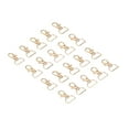 thumbnail image 1 of Key Chain Hooks, High Durability Key  Clips Corrosion Resistance Wide Application Zinc Alloy  for DIY, 1 of 8