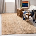 thumbnail image 2 of SAFAVIEH Natural Fiber Aliah Solid Area Rug, Beige, 3' x 3' Square, 2 of 7