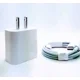 thumbnail image 3 of Cargador Foxconn A2305 usb-c de pared con cable carga rápida blanco, 3 of 8