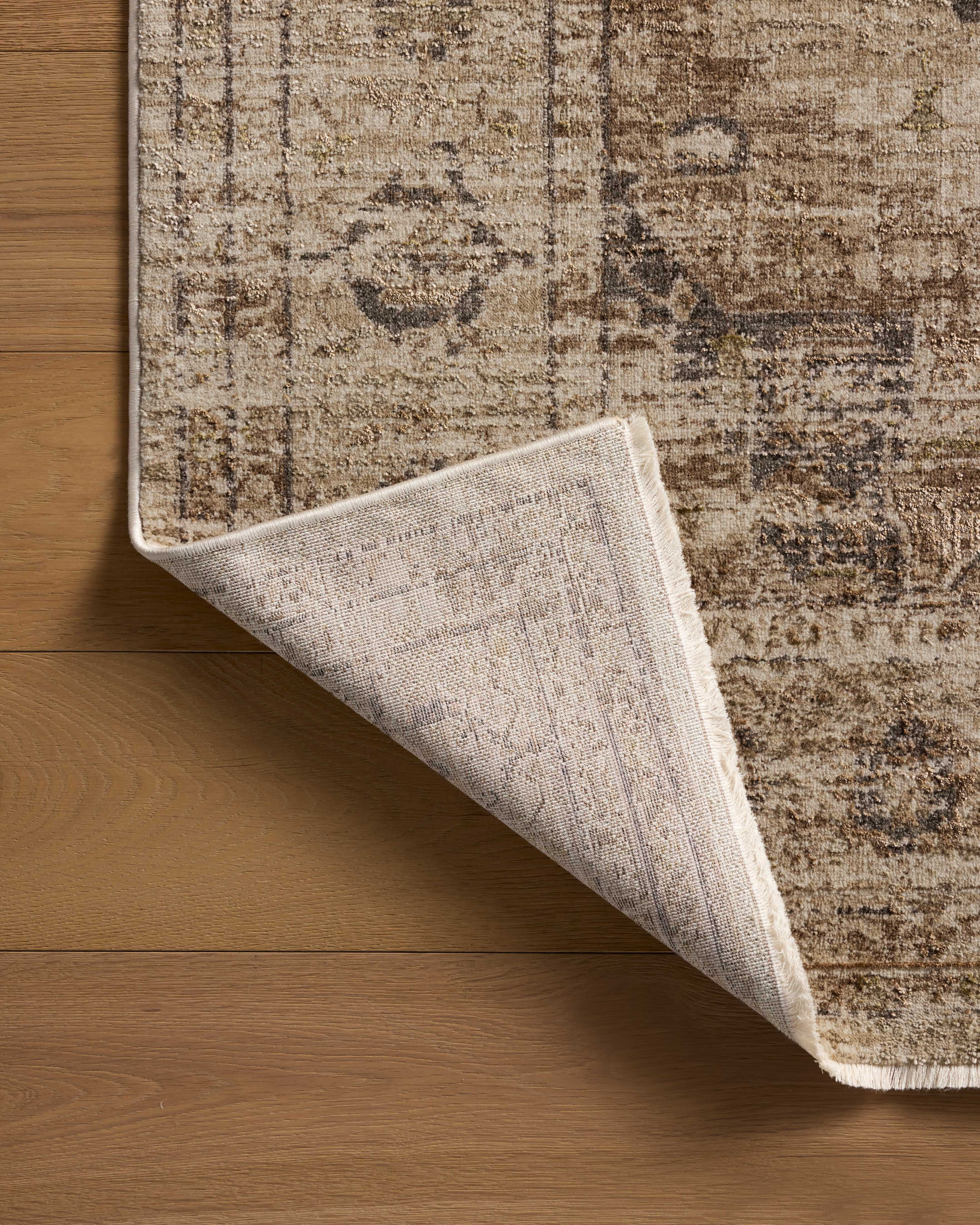 Loloi Haywood Natural / Bark 6'-7" x 9'-2" Area Rug