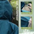 thumbnail image 2 of Poncho impermeable para adulto con cremallera., 2 of 5