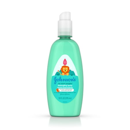 Johnson’s No More Tangles Detangling Spray, Paraben Free, 10 fl. oz