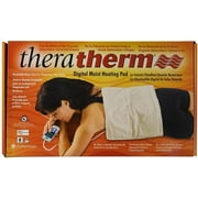 Theratherm Digital Heating Pad, Flannel Cover, General Purpose, Standard Size (14 Inches x 27 Inches), Reusable, 1 Count