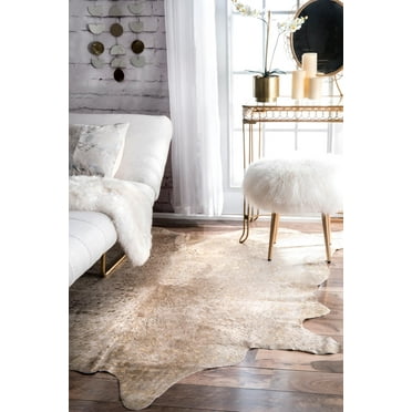Linon Faux Cowhide Rug Collection Ex, Faux Cowhide Rug Uk Ikea