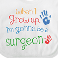 thumbnail image 4 of Inktastic Future Surgeon Kids Doctor Boys or Girls Baby Bib, 4 of 4