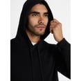thumbnail image 5 of Athletic Works Men's & Big & Tall Men’s Fleece Hoodie Sweatshirt, Sizes XS-4XLT, 5 of 5