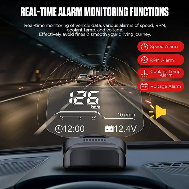 Heads Up Display for Cars with Navigation Windshield, HUD OBD2