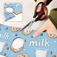 thumbnail image 6 of Yayeee Faucet Mat for Kitchen Sink 14.7" Diatomite Long Splash Guard Pad, Milk and Cookies, 6 of 7