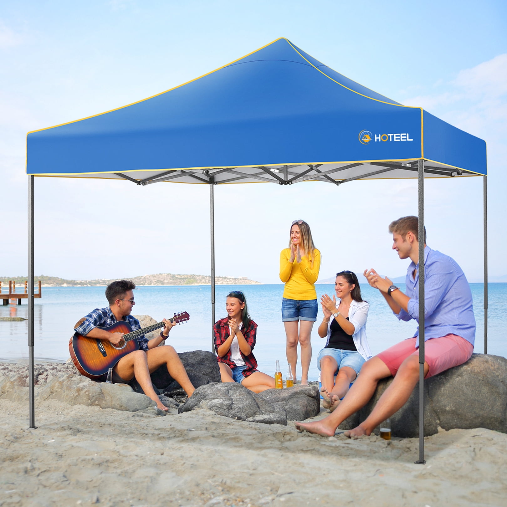 Coleman Sun Shelter 10x10 Canopy with Sunwall UV Protection