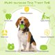 thumbnail image 4 of Juego de 2 juguetes con forma de rompecabezas para perros HIPPIN, para dispensar golosinas y para la dentición, 4 of 9