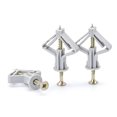 thumbnail image 1 of Coofit 50PCS Plastic Expansion Tube Butterfly Wall Expansion Tube with 50PCS Screw, 1 of 10