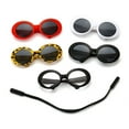 thumbnail image 3 of Plastic Cool Photos Props Pet Glasses Pet Products Round Cat  Eye-Wear Pets Party Decor Cat Glasses Cat Sunglasses YELLOW, 3 of 8