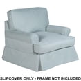 thumbnail image 2 of Sunset Trading Horizon Performance Fabric Slipcover Only for Chair in Ocean Blue, 2 of 7