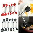 thumbnail image 2 of Reheyre Silicone Non-stick Spatula Soup Scoop Colander Scraper, Kitchen Cooking Tool, 2 of 8