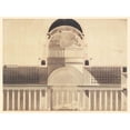 thumbnail image 4 of Etienne-Louis Boullee 18x15 Black Modern Wood Framed Wall Art Titled - Architectural Project for the Church of the Madeleine, 1777 - 1785, 4 of 6