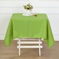thumbnail image 3 of BalsaCircle 10 Pieces 54" x 54" Apple Green Square Polyester Tablecloths Table Cover Linens, 3 of 8