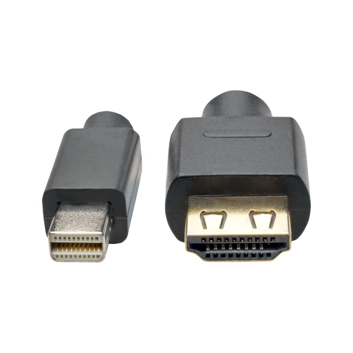 Mini DisplayPort 1.2a to HDMI Active Adapter Cable with Gripping HDMI Plug, HDMI 2.0, HDCP 2.2, 4K x 2K @ 60 Hz (M/M), 20 ft.