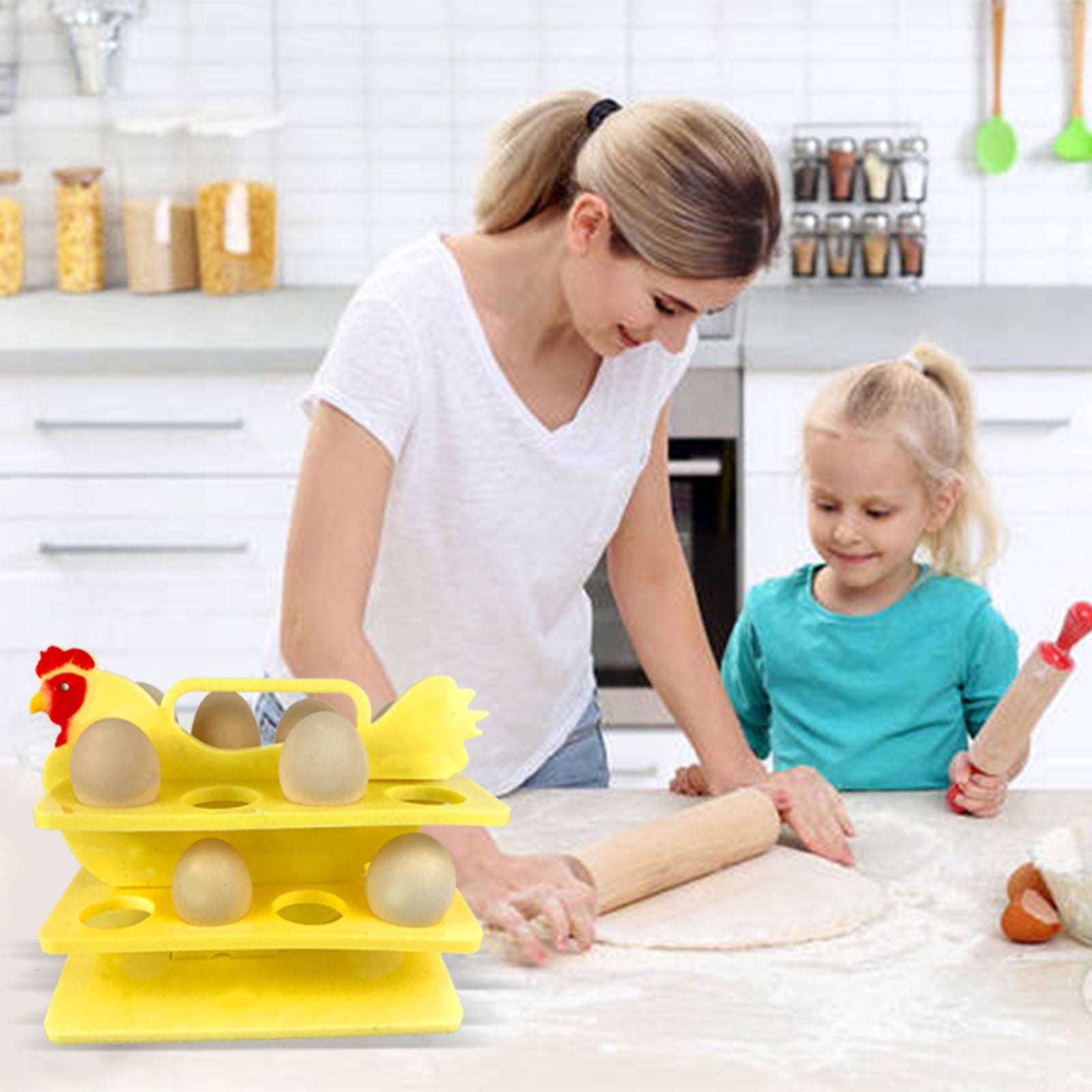 Holder Tray Silicone Resin Molds 8 Cups Storage Rack Molds for Resin Casting Display Crafts