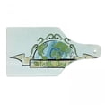 thumbnail image 1 of Earth Day Cutting Board, Sketchy Logo Drawn by Hand Ribbon Design, Decorative Tempered Glass Cutting and Serving Board, in 3 Sizes, by Ambesonne, 1 of 2