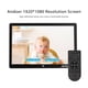 thumbnail image 3 of Andoer 17" Digital Photo Frame 1080P Resolution Electronic Picture Frame MP3 MP4 Video Player Clock Calendar with Remote Control, 3 of 5