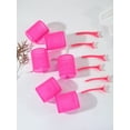 thumbnail image 1 of 12 unids/set barra de aire rizador tubo de hierro autoadhesivo rollo mágico y flequillo clip de pelo herramienta de peinado rizador especial para peluca de cabello real, 1 of 4