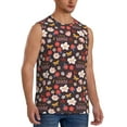thumbnail image 2 of Bixox Men's To The Best Mom Printed Shirt Sleeveless Fitness Tank Top-Small, 2 of 7