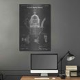 thumbnail image 5 of Luxe Metal Art 'Coffee Pot Vintage Patent Blueprint' by Epic Portfolio, Metal Wall Art, 24"x36", 5 of 9