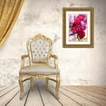 thumbnail image 3 of Love, Maureen 11x14 Gold Ornate Wood Framed with Double Matting Museum Art Print Titled - Fuschia Dalhia I, 3 of 4