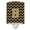 Black & Gold, variant on Caroline's Treasures CJ1041-BCNL Letter B Chevron Purple and Gold Ceramic Night Light, 6x4x3", multicolor