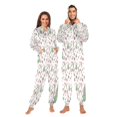 thumbnail image 3 of IAUYY Unisex Adult Onesie Pajamas Ultra-Soft Crystal-Soft Fabric, Halloween Adult Onesie Pajamas Adults,With a Zipper Plus Size Onesie Pajamas, Star Element Cartoon Illustration, 3 of 7