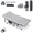 Gray500lbs, variant on Camping Cot for Adults with 2 Sided Mattress - 75" x 28" Cot, 1200D Oxford Portable Cot Bed with Carry Bag for Camp Travel Guest
