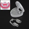 thumbnail image 2 of 1x Silicone Dental Mouth Guard Bruxism Sleep Aid Night Teeth Tooth Grinding, 2 of 5