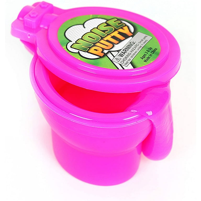 2 Toilet Noise Putty Toys for Kids Pack of 12 Farting Slimes Ideal for Sensory and Tactile Stimulation Event Prizes Arts and Crafts Bag