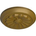 thumbnail image 3 of Ekena Millwork 7 7/8"OD x 1 1/8"P Olivia Ceiling Medallion (Fits Canopies up to 2 1/8"), Hand-Painted Gold, 3 of 7