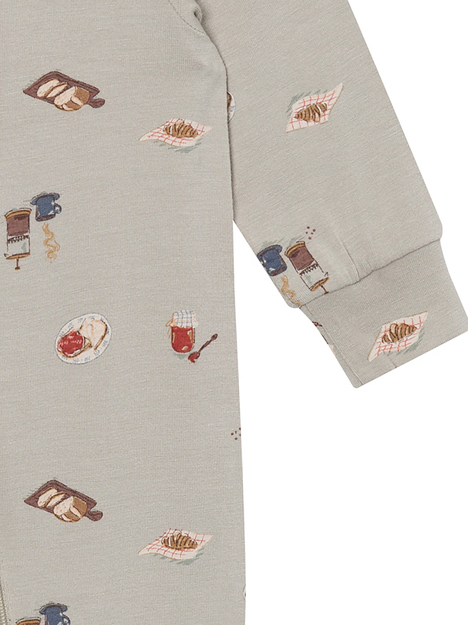 Modern Moments by Gerber Neutral Two-Way Zip Viscose Coverall, Sizes Newborn - 24 Months