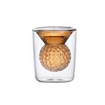 thumbnail image 3 of Vaso de whisky de golf, vasos de whisky de golf para hombres, regalos de golf para golfistas masculinos, vaso de whisky con forma de pelota de golf integrada, 200 ml, color transparente, 3 of 5