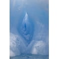 thumbnail image 2 of Grall, Don 11x14 Gold Ornate Wood Framed with Double Matting Museum Art Print Titled - Antarctica, South Shetland A vivid blue iceberg, 2 of 4