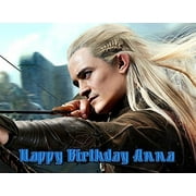The Hobbit Legolas Edible Image Photo Sugar Frosting Icing Cake Topper Sheet Personalized Custom Customized Birthday Party - 1/4 Sheet - 76277