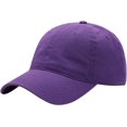 thumbnail image 1 of Plain Washed Baseball Cap - Retro Adjustable Cotton Hat, Vintage Structured Golf Dad Cap for Men Women, 1 of 6