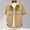 Khaki, variant on LIaqionyy Big and Tall Shirts for Men Short Sleeve Button down Casual Breathable Hiking Summer Tees Shirt with Pocket