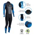 thumbnail image 4 of Aqualung 3mm Hydroflex Men's Full Wetsuit, 4 of 6