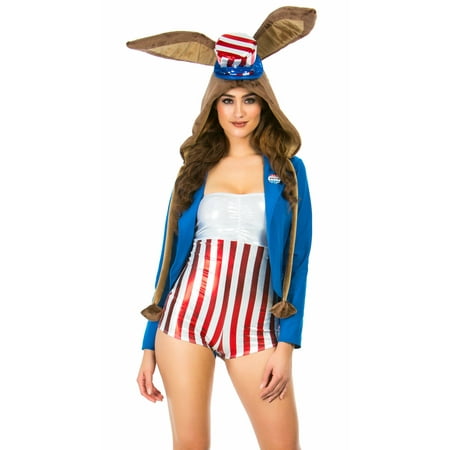 Sexy Political Donkey Costume, Sexy Politics