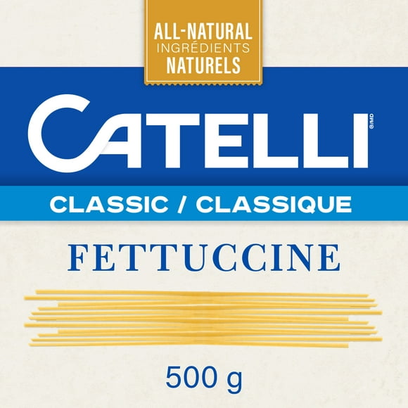Fettuccine Catelli Classique entièrement naturels, 500 g 500 g