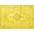 thumbnail image 1 of Ahgly Company Indoor Rectangle Persian Yellow Bohemian Area Rugs, 8' x 12', 1 of 4