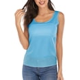 thumbnail image 2 of Women's Sleeveless Chiffon Tank Top Summer Casual Tops Breathable Chiffon Vest, 2 of 6